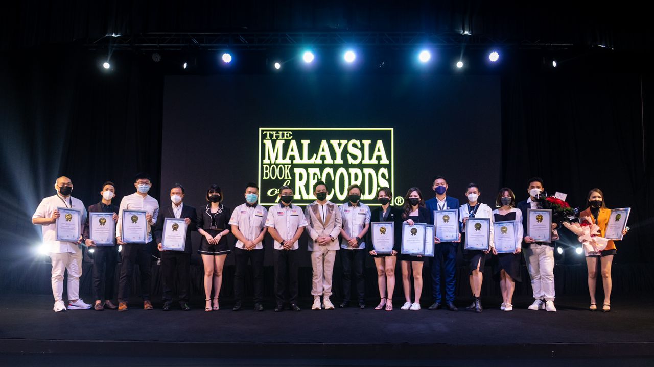 馬來西亞記錄簿頒獎相 1