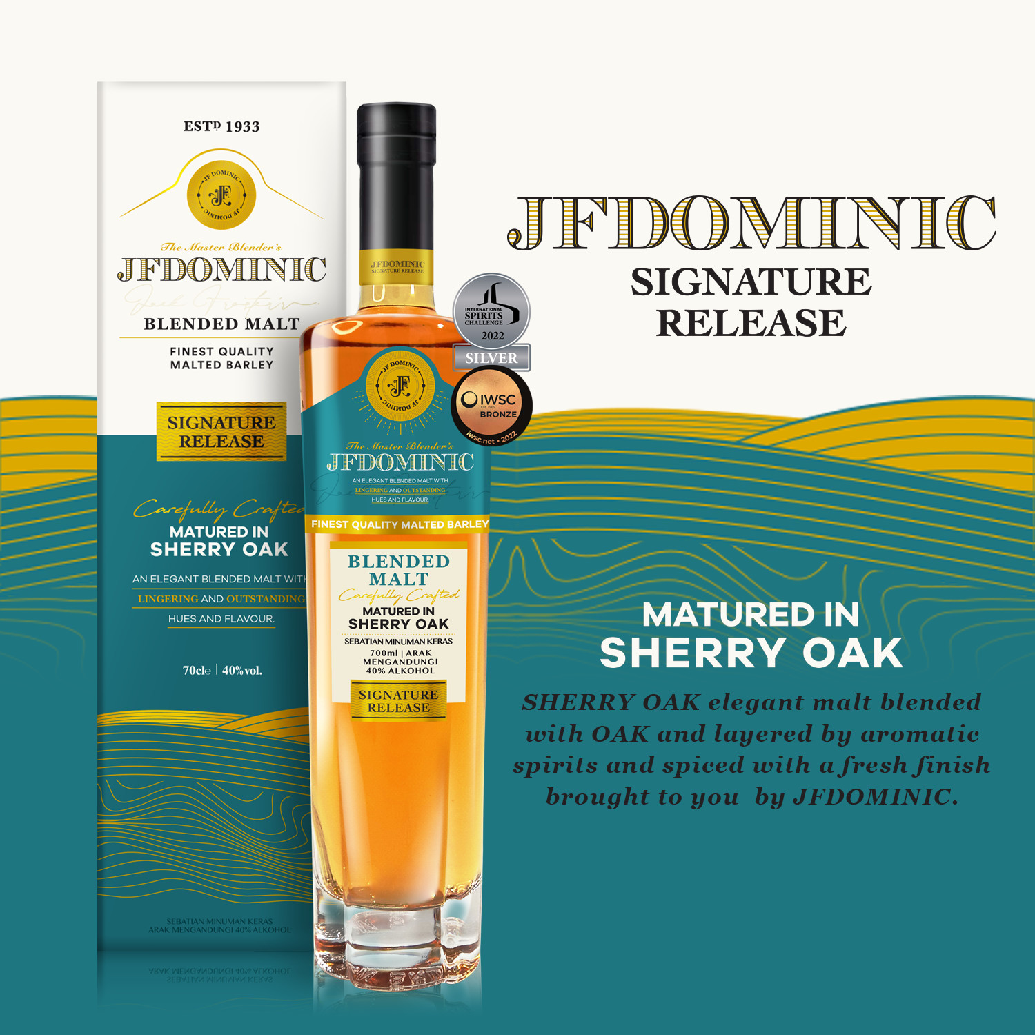 JF Dominic Whisky - Signature Release